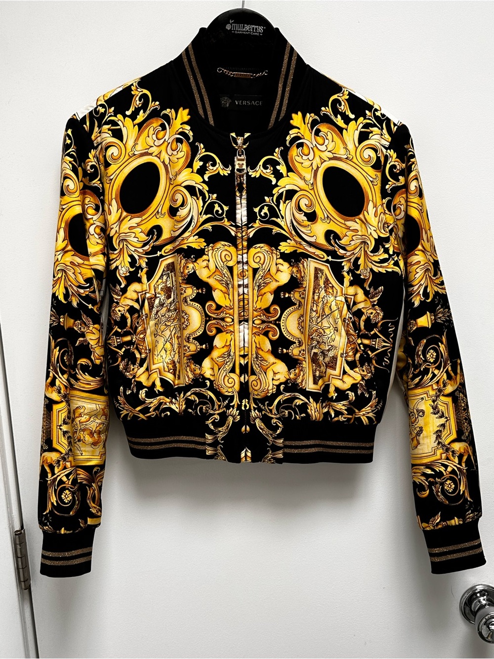 Versace Silk Bomber